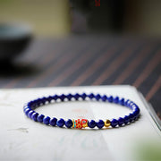 Buddha Stones Lazurite Koi Fish Positive Bracelet Bracelet BS Lazurite(Wrist Circumference: 14-16cm)