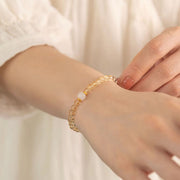 FREE Today: Happiness Prosperity Small Citrine Jade Beads Bracelet