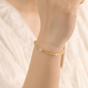 FREE Today: Happiness Prosperity Small Citrine Jade Beads Bracelet