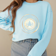 Buddha Stones Lotus Buddha Fleece Lined Sweatshirt