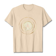 Buddha Stones Meditating Buddha Lotus Pattern Tee T-shirt