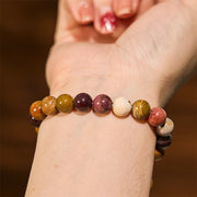 Buddha Stone Mookaite Emotional Growth Bracelet