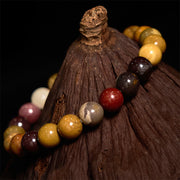 Buddha Stone Mookaite Emotional Growth Bracelet