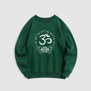 Buddha Stones OM Lotus Design Fleece Lined Polyester Sweatshirt