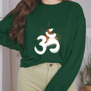 Buddha Stones OM Design Fleece Lined Polyester Sweatshirt