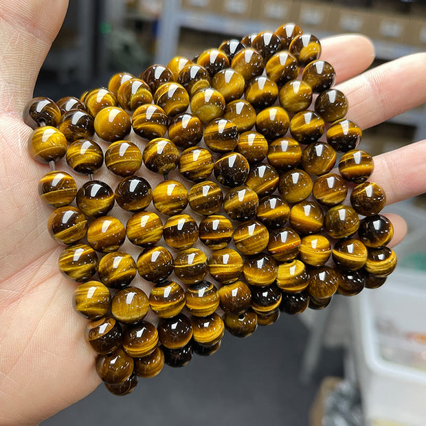 Buddha Stones Tiger Eye Strength Bracelet