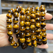 Buddha Stones Tiger Eye Strength Bracelet