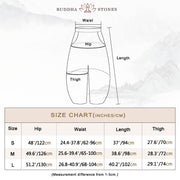 Buddha Stones Cotton Linen Pants Harem Trousers Loose Zen Yoga Tai Chi Women's Pants