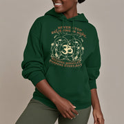 Buddha Stones Never Stop Believing In Hope Om Lotus Design Fleece Lined Hoodie