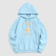 Buddha Stones What You Think You Become Lotus Design Fleece Lined Hoodie