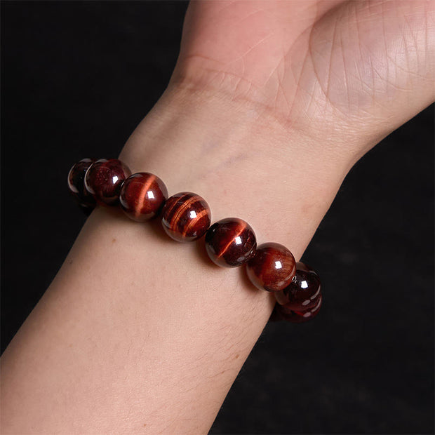 Buddha Stones Natural Tiger Eye Healing Bead Bracelet