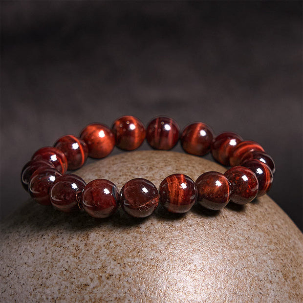 Buddha Stones Natural Tiger Eye Healing Bead Bracelet