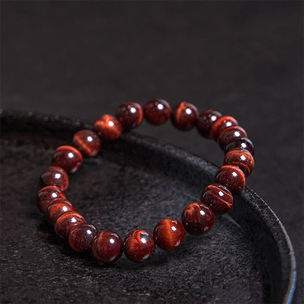 Buddha Stones Natural Tiger Eye Healing Bead Bracelet