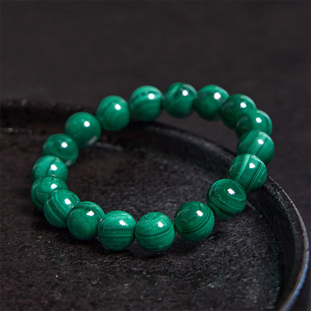 Buddha Stones Natural Malachite Protection Calmness Bracelet