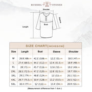 Buddha Stones Frog-Button Plain Color Chinese Tang Suit Half Sleeve Shirt Linen Men Clothing