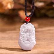 Buddha Stones Lucky The Year of The Snake 2025 Jade Red String Protection Bundle-1 Snake Bundle BS 5