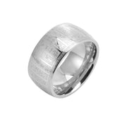 Buddha Stones Chinese Characters Engraved Pattern Titanium Steel Balance Ring