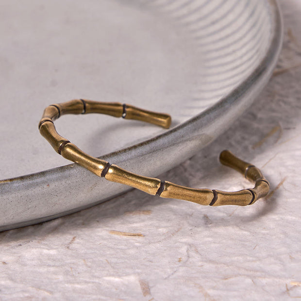 FREE Today: Strength Healing Bamboo Copper Brass Bracelet Bangle