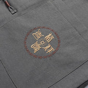 Buddha Stones Chinese New Year Embroidered Fu Tang Suit Hanfu Long Sleeve Top Pants Clothing Men's Set - image 10