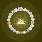 Buddha Stones Five Elements Various Crystal Agate Pixiu Wealth Bracelet Bracelet BS 1