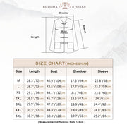 Buddha Stones Men's Tang Long Sleeve Shirt Frog Button With Pocket Stand Collar Comfort Linen Shirt