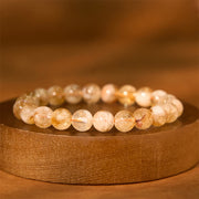 FREE Today: Happiness and Prosperity Natural Citrine Snowflake Crystal Bracelet FREE FREE 5