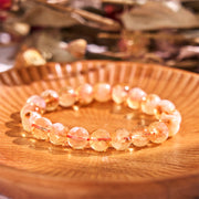 FREE Today: Happiness and Prosperity Natural Citrine Snowflake Crystal Bracelet FREE FREE 3