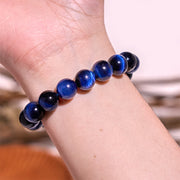 Buddha Stones Blue Tiger Eye Balance Bracelet