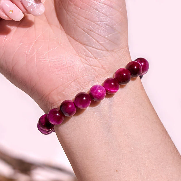 FREE Today: Self Confidence and Calm Red Tiger Eye Bracelet FREE FREE 8