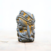 Buddha Stones Handmade Zakiram Iron Powder Rust Cast Resin Statue Zen Home Decoration Decorations BS 11