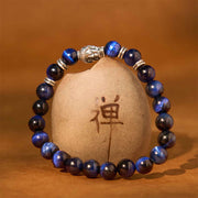 FREE Today: Protection Strength Blue Green Red Tiger Eye Buddha Head Bracelet FREE FREE 43