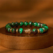 FREE Today: Protection Strength Blue Green Red Tiger Eye Buddha Head Bracelet FREE FREE Green Tiger Eye(Wrist Circumference: 15-17cm)