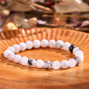 Buddha Stone Rainbow Moonstone Harmony Bracelet