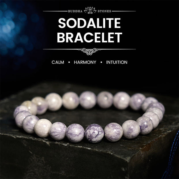 Buddha Stone Sodalite Harmony Bracelet