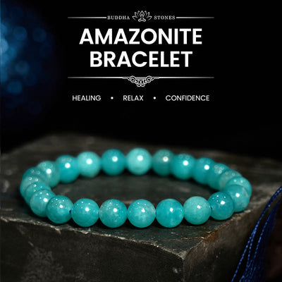 Buddha Stone Amazonite Positive Balance Bracelet