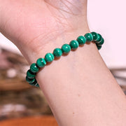 Buddha Stones Natural Malachite Protection Calmness Bracelet