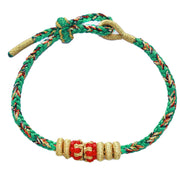 Buddha Stones Chinese Zodiac Natal Buddha Colorful Strings Luck Bracelet Bracelet BS 20