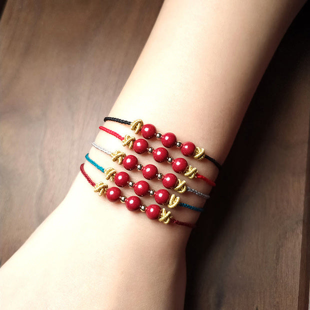 FREE Today: Luck Blessing Colorful String Cinnabar Bracelet