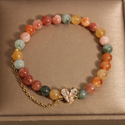 FREE Today: Happiness and Prosperity Citrine Green Crystal Bracelet