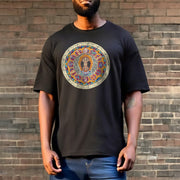 Buddha Stones Dorje Vajra Mandala Buddha Cotton Tee T-shirt