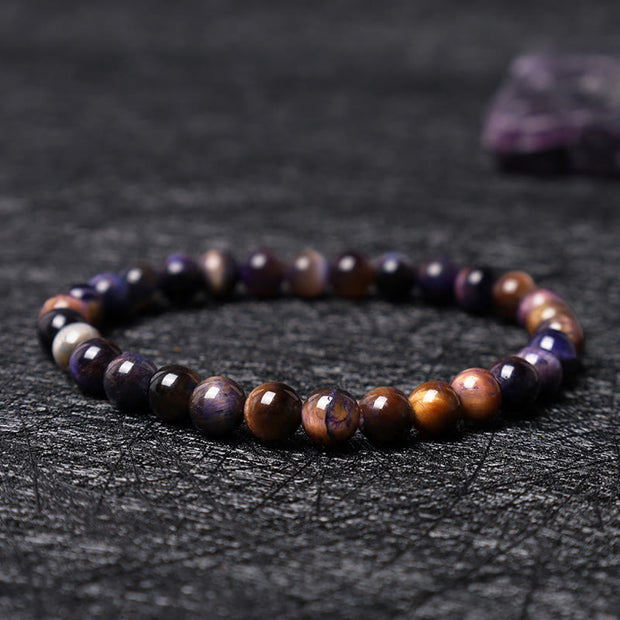 Buddha Stone Various Tiger Eye Confidence Bracelet