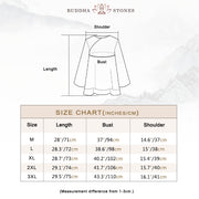 Buddha Stones 2Pcs Three Quarter Sleeve Long Sleeve Shirt Wide Leg Pants Meditation Cotton Linen Clothing Women's Set