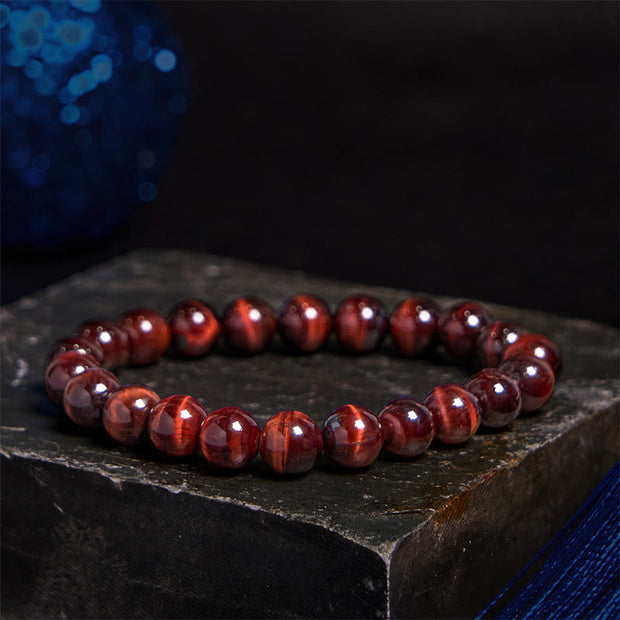 Buddha Stone Various Tiger Eye Confidence Bracelet