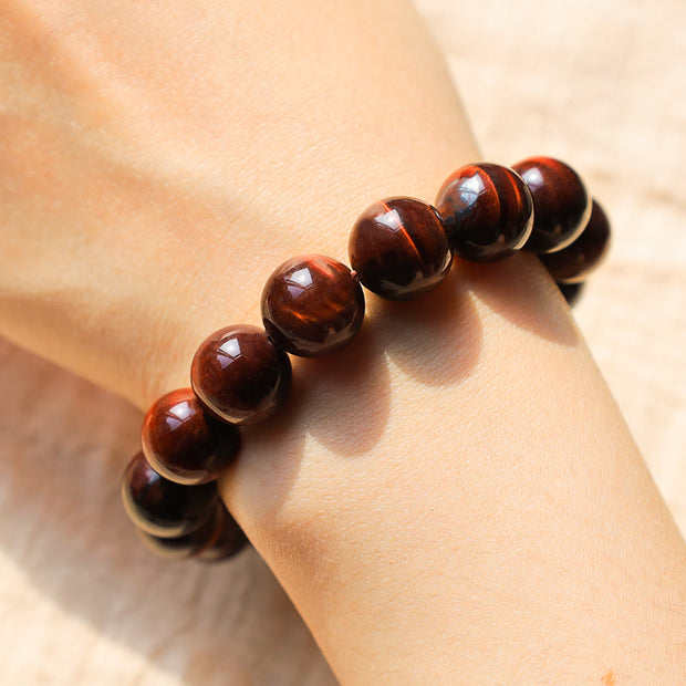 Buddha Stone Various Tiger Eye Confidence Bracelet Bracelet BS 29