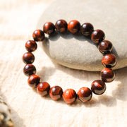 Buddha Stone Various Tiger Eye Confidence Bracelet