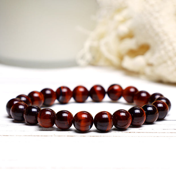 Buddha Stone Various Tiger Eye Confidence Bracelet