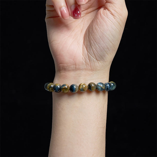 Buddha Stone Various Tiger Eye Confidence Bracelet Bracelet BS 102