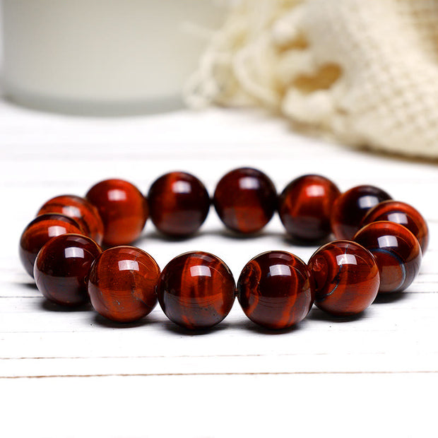 Buddha Stone Various Tiger Eye Confidence Bracelet