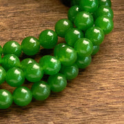 FREE Today: Success and Healing 108 Mala Beads Natural Cyan Jade Bracelet FREE FREE 6