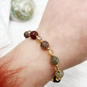 FREE Today: Spiritual Growth and Protection Natural Colored Rutilated Quartz Amethyst Bracelet FREE FREE 12